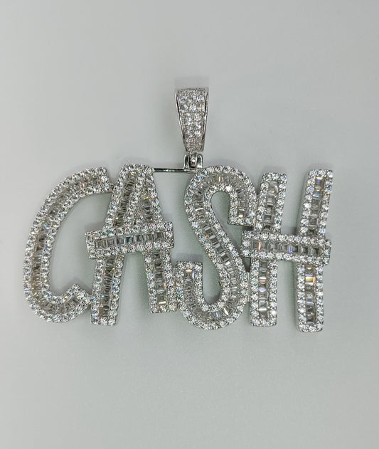 Iced Out Cash Pendant
